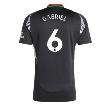 Arsenal Gabriel Magalhaes #6 Bortedrakt 2024-25 Kortermet